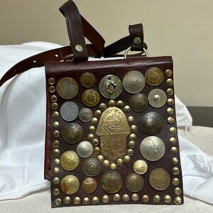 Vintage Moroccan inspired Water Carrier Coin purse